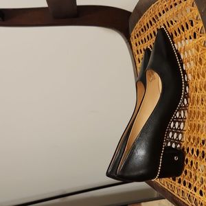 Coach black heels